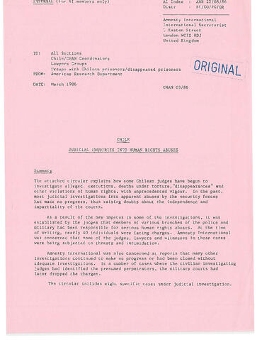 Original Digital object not accessible