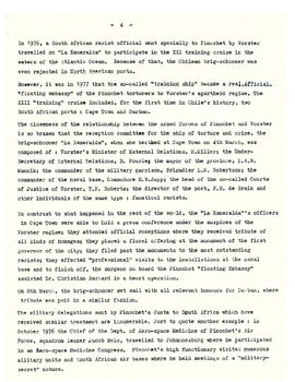 Material for a 20 to 25 minute intervention before the tribunal investigating the crimes of the f...