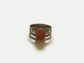 Anillo piedra rosada 1
