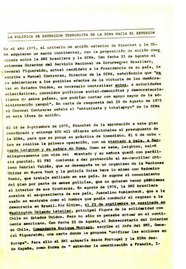 Chile Acusa. Cuaderno n°1 que el pueblo de Chile sigue contra el jefe supremo de la DINA-CNI Agus...