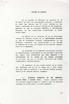 Informe en derecho
