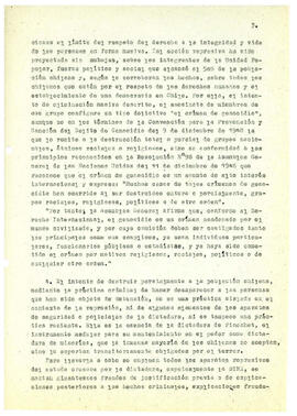 Desaparecimientos en Chile Crimen de Lesa Humanidad. (3)
