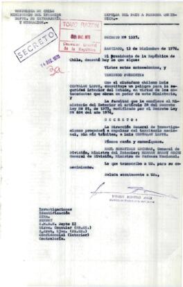 Decreto N° 1327