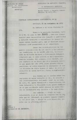Circular Estrictamente Confidencial Nº 32