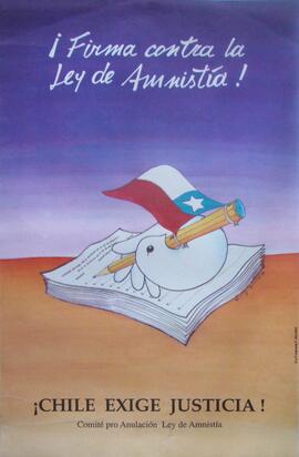¡Firma contra la Ley de Amnistía!