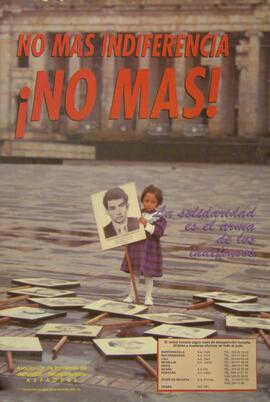 No mas indiferencia ¡NO MAS!