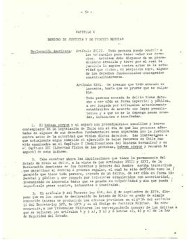 Capítulo V. Derecho de Justicia y de proceso regular