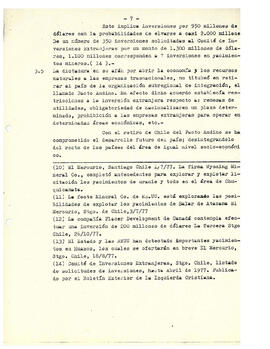 Antecedentes sobre el incremento de la dependencia económica de Chile debido a la política de la ...