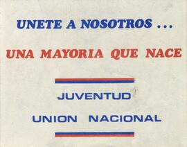 Unete a nosotros... una mayoría que nace