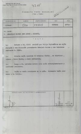 [Télex Cifrado 500]