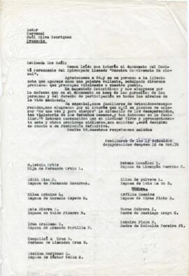 [Hemos leído con interés...]