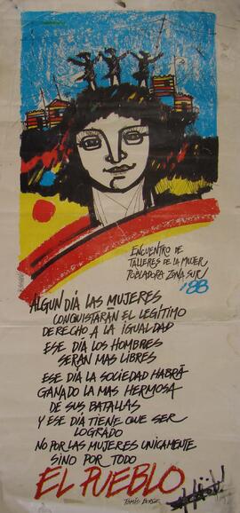 Encuentro de talleres de la mujer pobladora Zona Sur