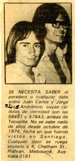 Quisiera saber de...